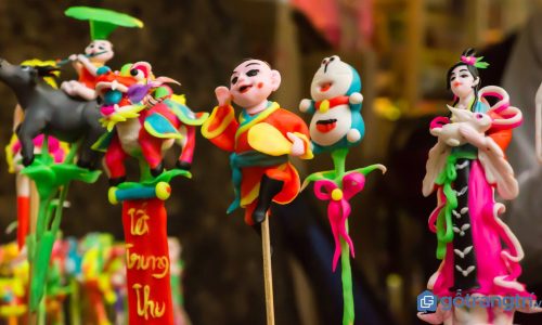 Tìm hiểu nghệ thuật nặn tò he ở làng tò he Hà Dương - Nam Định