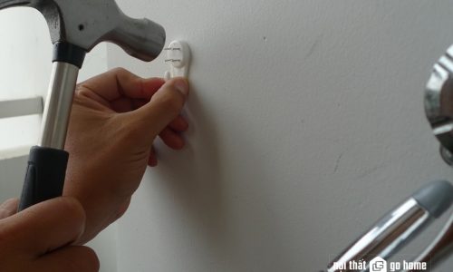 3 loại móc đồ treo tường không cần khoan chịu trọng lượng