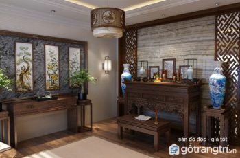 Nguyên tắc chiếu sáng trong phòng thờ
