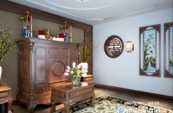 Phong thủy phòng thờ mang lại may mắn cho người mệnh Thủy