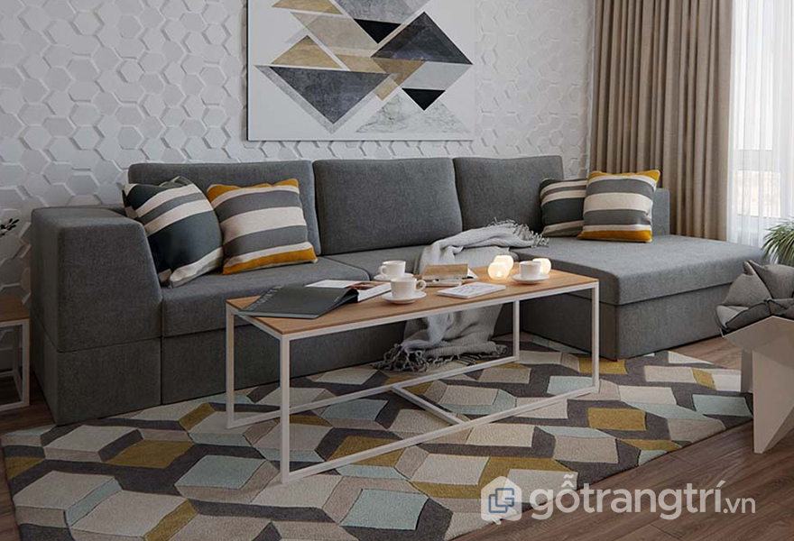 Những khối hình được xếp ngẫu nhiên
