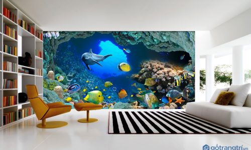 Chọn tranh dán tường 3D đẹp để bé thêm yêu phòng ngủ của mình