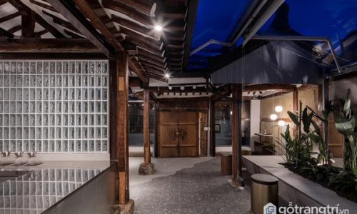 Cảm hứng kiến trúc nhà truyền thống Hàn Quốc trong Seoul Coffee