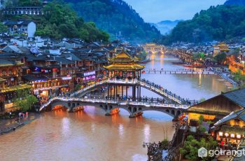 Điều ít biết về kiến trúc điếu cước lâu của Phượng Hoàng cổ trấn