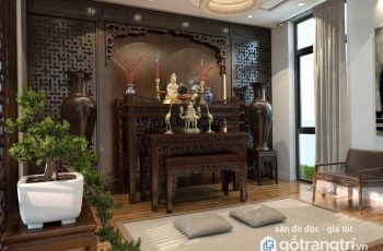 Cách bài trí bàn thờ Phật trong nhà