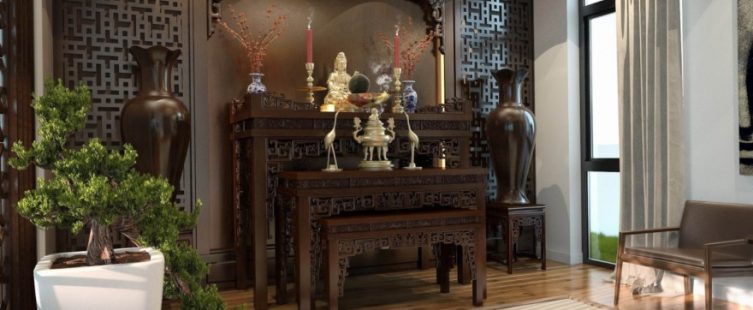 Cách bài trí bàn thờ Phật trong nhà