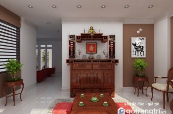 Kích thước tủ thờ theo lỗ ban chuẩn phong thủy