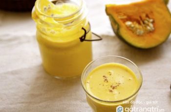 Cách làm sữa bí đỏ