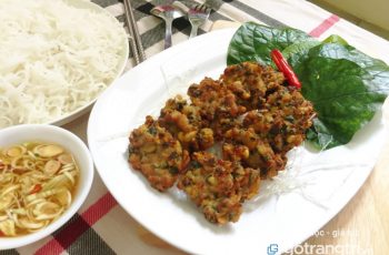 chả ốc lá lốt
