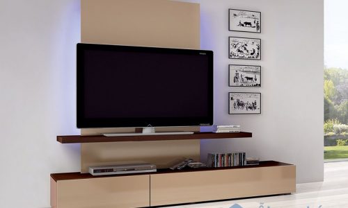 Cách lựa chọn kệ tivi treo tường phòng khách đẹp cho căn hộ của bạn