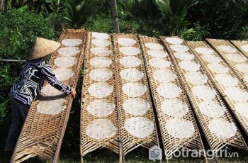Trải nghiệm độc đáo với làng nghề bánh tráng Túy Loan Đà Nẵng
