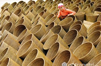 Nét tinh hoa làng nghề mây tre đan Phú Vinh có tiếng ở Hà Nội