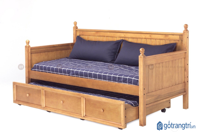 Hướng dẫn cách phối hợp ghế Sofa gỗ kết hợp giường ngủ thông minh và tiện lợi