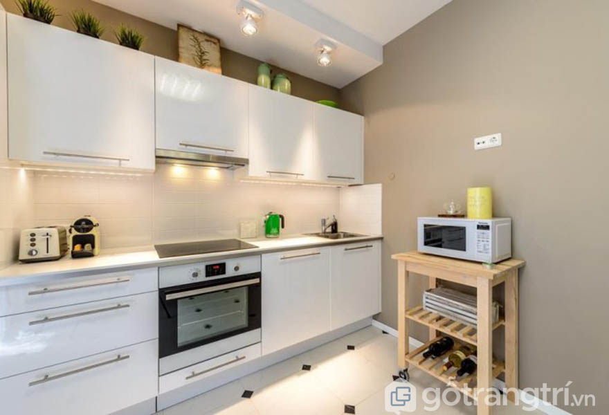 THIẾT KẾ CĂN HỘ CHUNG CƯ CHO NHỮNG NGƯỜI YÊU THÍCH NẤU NƯỚNG &MDASH; GỖ TRANG TRÍ