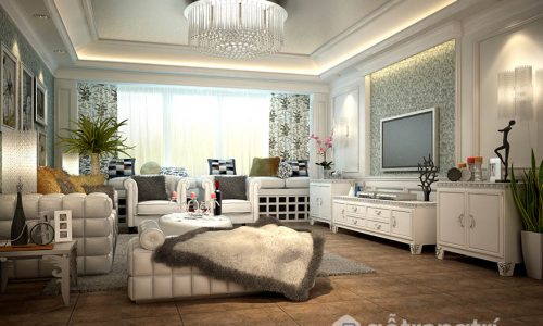 Tư vấn thiết kế nội thất phòng khách đón Tết Nguyên Đán 2018