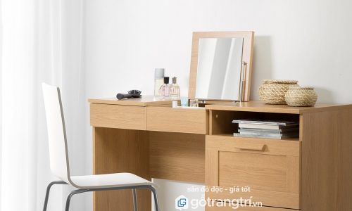 Bàn làm việc kết hợp bàn trang điểm