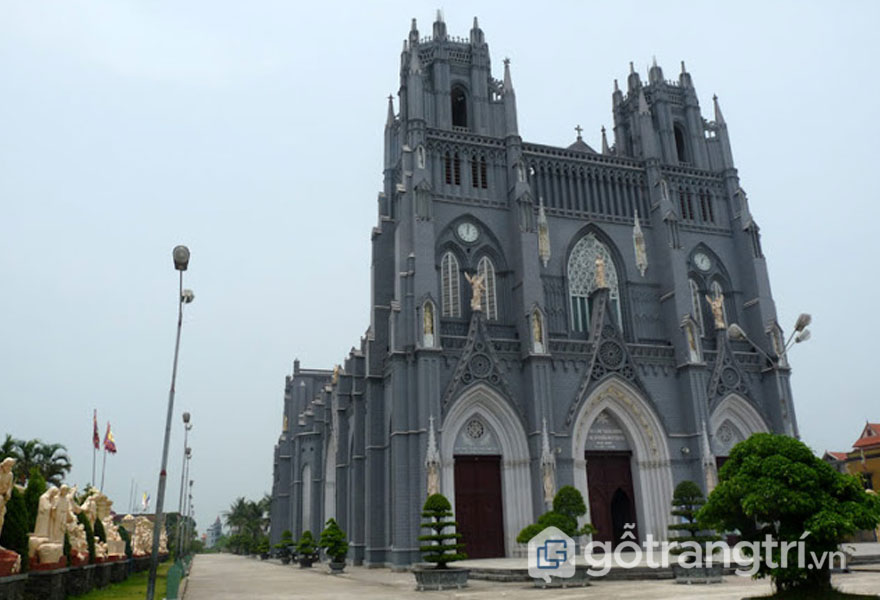 Mãn nhãn vẻ đẹp kiến trúc độc đáo của các nhà thờ ở Nam Định (Ảnh internet)
