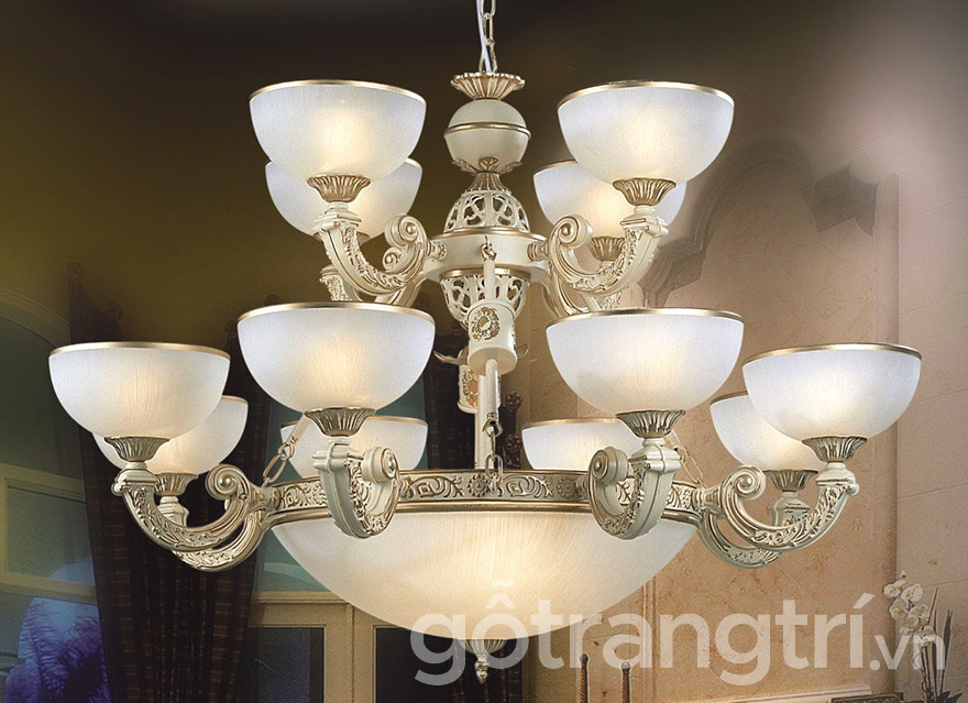 Mẫu đèn trang trí treo tường phòng khách