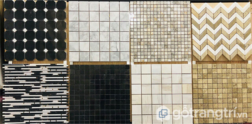 Gạch Mosaic đá Marble - Ảnh: Internet