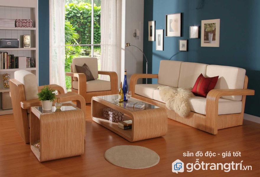 BÀN GHẾ SOFA GỖ PHÒNG KHÁCH