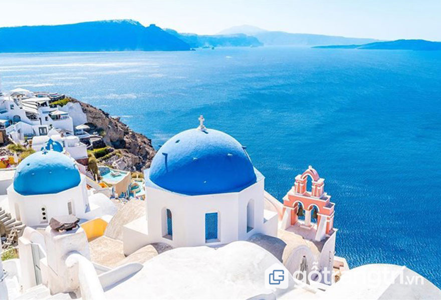 Tìm hiểu phong cách kiến trúc mái vòm đặc trưng ở Santorini (P1)