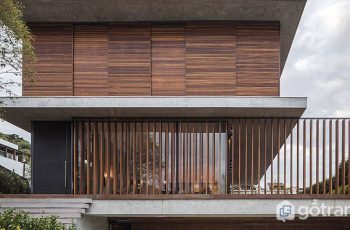 Lam gỗ trang trí - Vật liệu mộc mạc trong kiến trúc nhà hiện đại