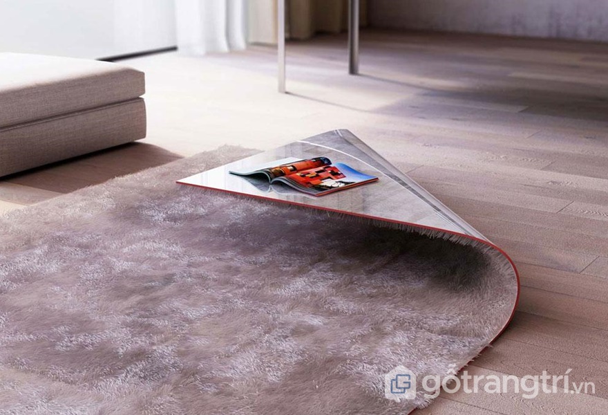 10 mẫu bàn siêu độc đáo không đụng hàng với bất cứ thiết kế nào | Gỗ Trang Trí Stumble Upon Carpet Edge Table (ảnh internet)