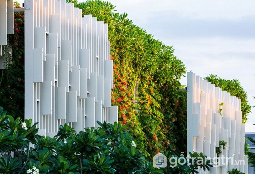 Mặt ngoài của công trình kiến trúc spa đẹp - Ảnh: Internet