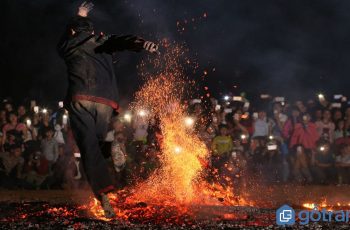 Nét độc đáo lễ hội nhảy lửa có một không hai của người Pà Thẻn