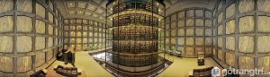 Thư viện đẹp Beinecke tại Đại học Yale - Ảnh internet