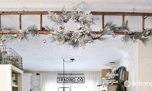Mách bạn những ý tưởng độc đáo khi trang trí nhà bằng thang cực thú vị