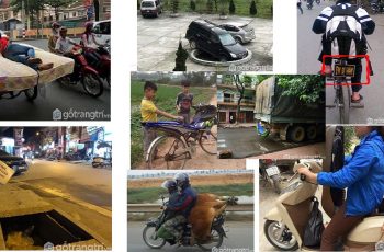 Những hình ảnh hài hước chỉ có thể thấy tại đường phố Việt Nam