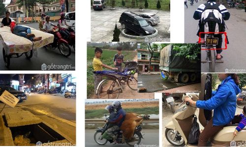 Những hình ảnh hài hước chỉ có thể thấy tại đường phố Việt Nam