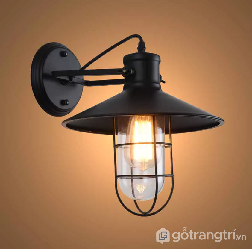 Đèn treo tường phòng ngủ thiết kế đơn giản