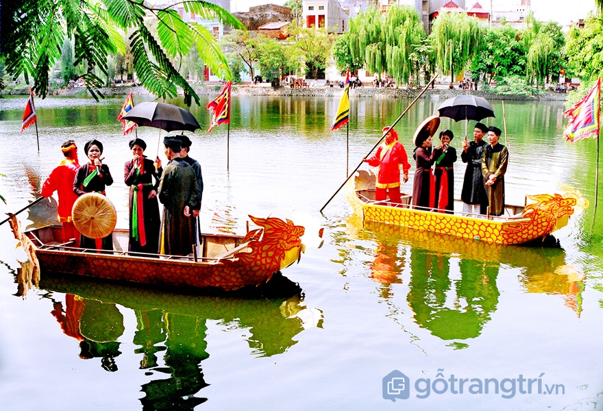 Hát Quan Họ trên sông - một trong những di sản văn hóa phi vật thể của Việt Nam (ảnh internet)