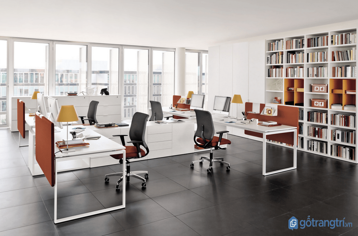 thiết kế nội thất văn phòng hiện đại