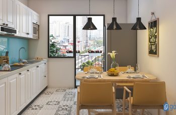 Gợi ý thiết kế căn bếp thông minh cho ngôi nhà có diện tích nhỏ
