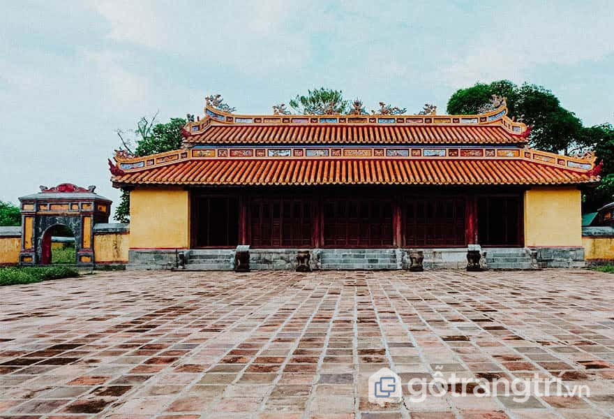 Điện gia thành thờ bà Thuận Thiên Cao Hoàng Hậu - Ảnh: Nguyễn Thị Mai Trang 
