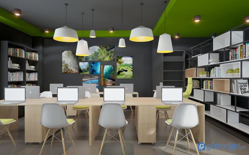 thiết kế nội thất văn phòng hiện đại