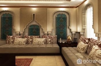 Phong cách thiết kế nội thất Moroccan – sự kết tinh nhiều nền văn hóa