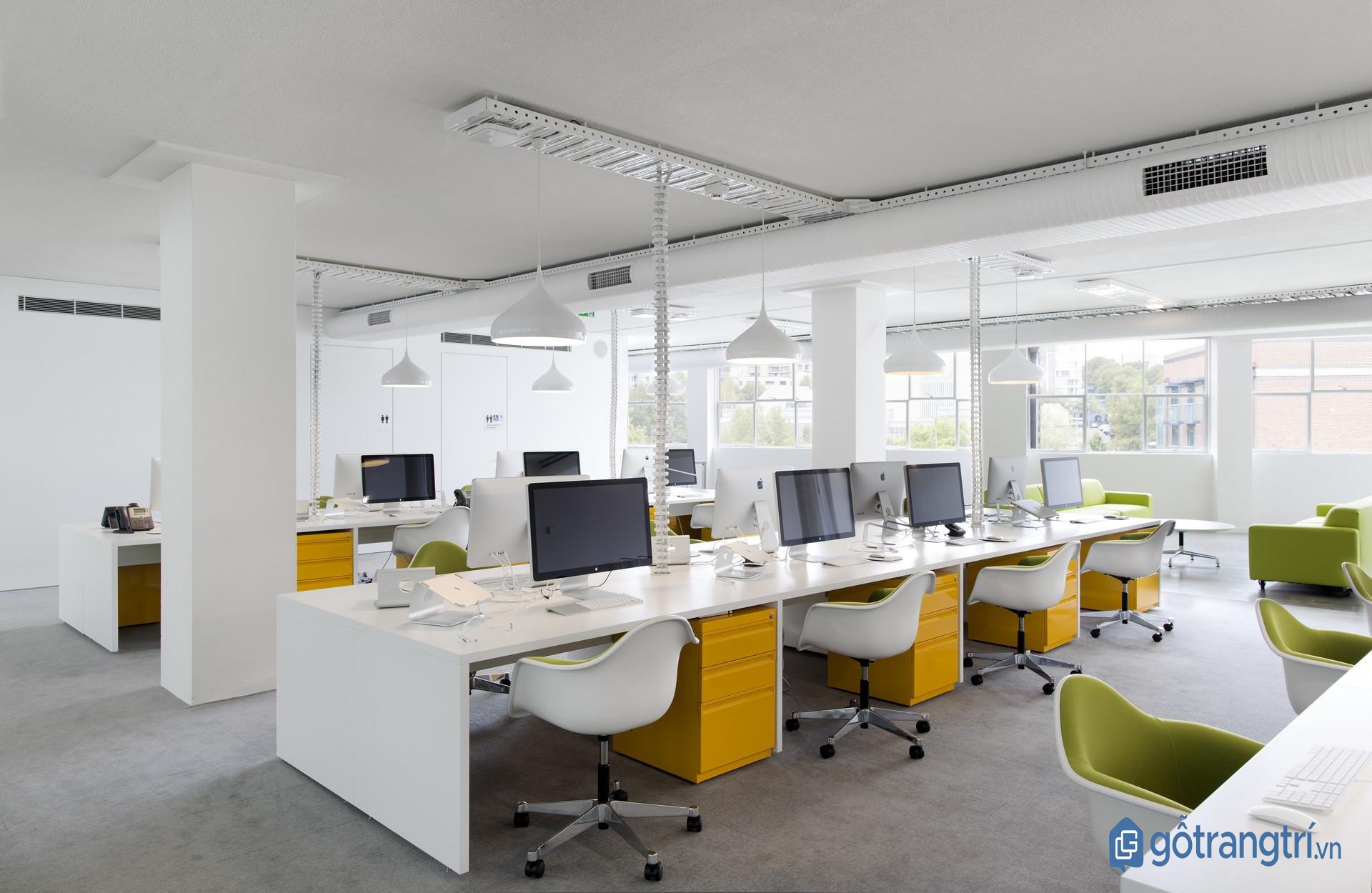 thiết kế nội thất văn phòng hiện đại