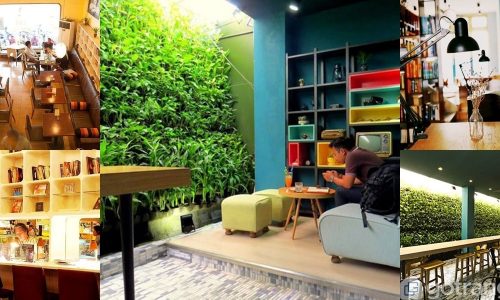 Tư liệu thiết kế nội thất quán cafe tạo không gian mộc mạc, giản dị