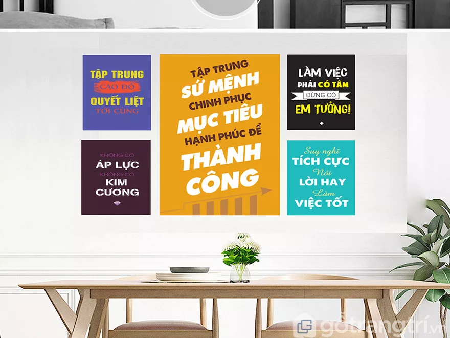 Sáng tạo không gian làm việc luôn tạo nên hiệu ứng tốt