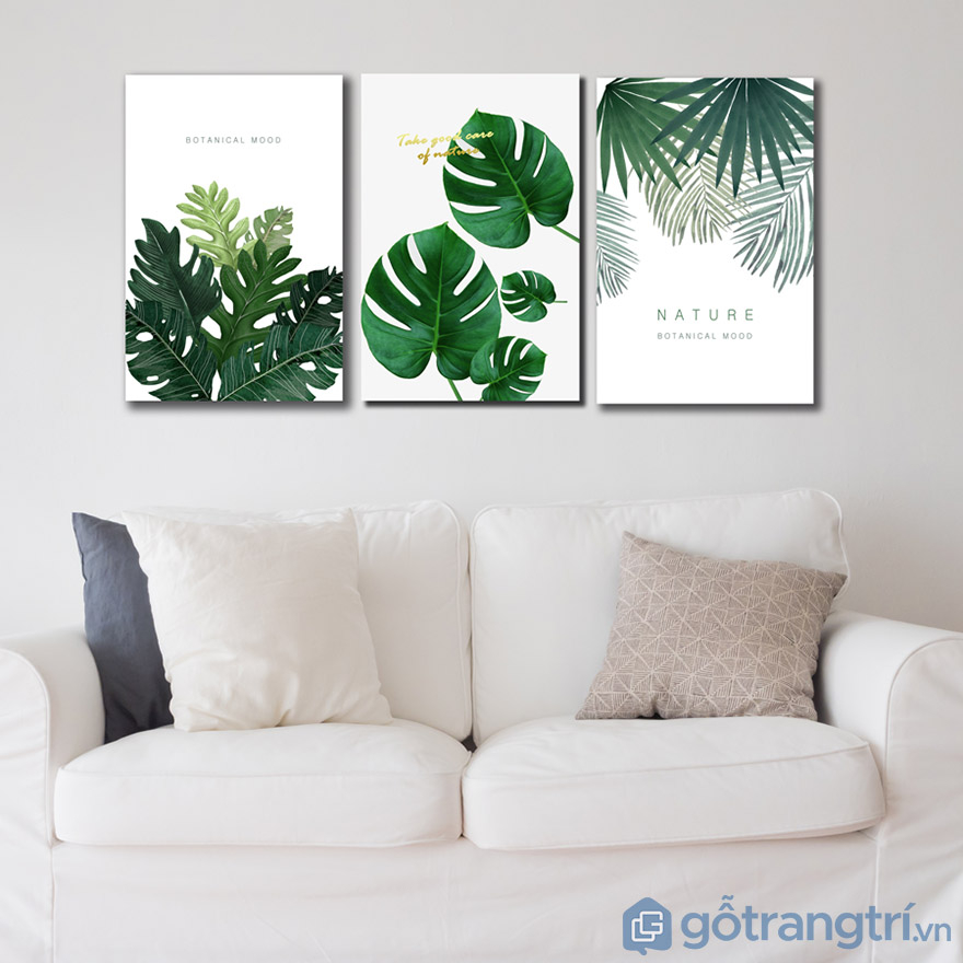 LÊN Ý TƯỞNG "CỰC ĐỘC" DÙNG TRANH TRANG TRÍ PHÒNG KHÁCH ĐẸP HÚT ÁNH NHÌN — GỖ TRANG TRÍ MÀU XANH CHỦ ĐẠO TẠO NÊN SỰ TƯƠI MỚI CHO PHÒNG KHÁCH GIA ĐÌNH BẠN
