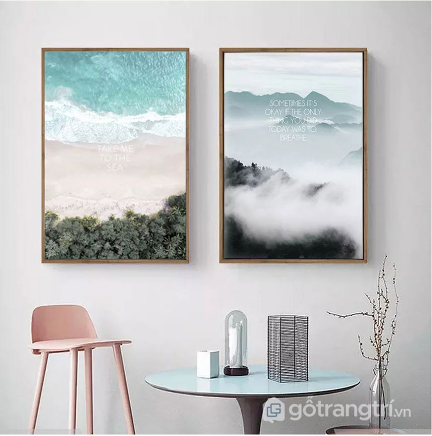 LÊN Ý TƯỞNG "CỰC ĐỘC" DÙNG TRANH TRANG TRÍ PHÒNG KHÁCH ĐẸP HÚT ÁNH NHÌN — GỖ TRANG TRÍ TRANH TRANG TRÍ PHÒNG KHÁCH ĐƠN GIẢN, TẠO SỰ THƯ THÁI, THANH TỊNH