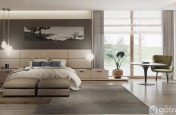 Bí kíp thiết kế nội thất phòng ngủ dưới 45m2 bắt kịp thời đại