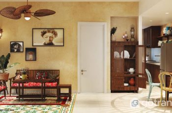 Đắm chìm trong vẻ đẹp hiện đại tinh tế của biệt thự phong cách Đông Dương