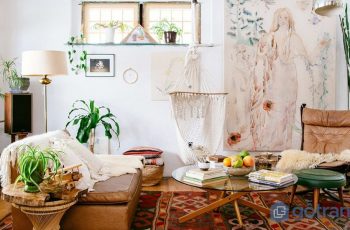 Phong cách Bohemian – Sự phóng khoáng thể hiện rõ trong từng chi tiết