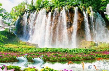 Những bức tranh phong cảnh đẹp ngây ngất cho phòng khách gia đình