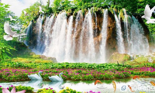 Những bức tranh phong cảnh đẹp ngây ngất cho phòng khách gia đình